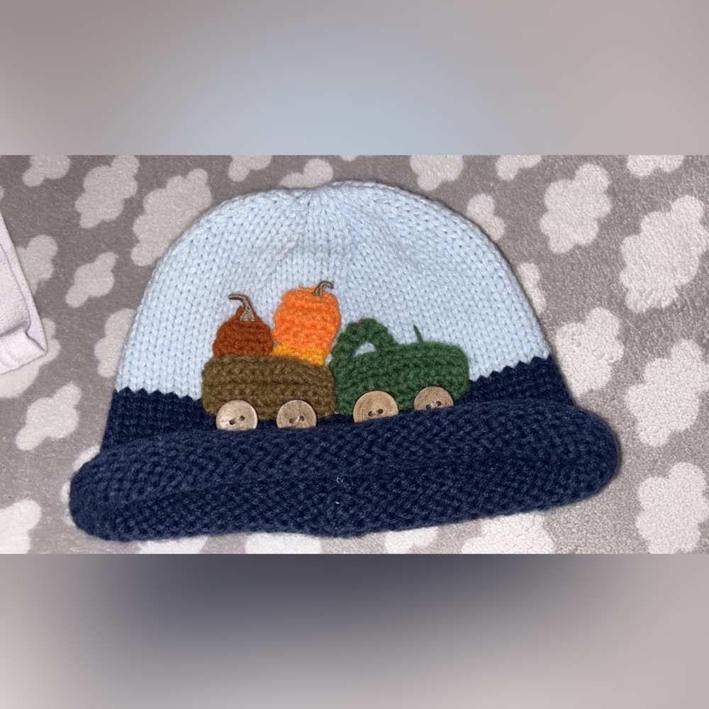 Mud pie infant beanie for fall 6-18mo
